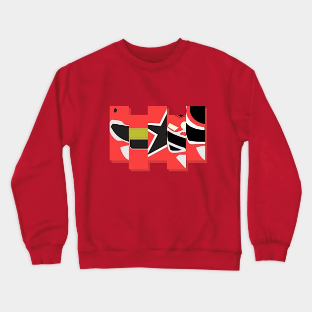 Forever Red Crewneck Sweatshirt by Steckadeck